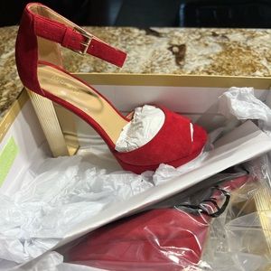 Michael Kors platform heel